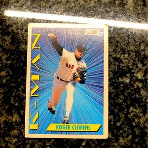Roger Clemens Score 1991 K-MAN series #684 baseball card!!